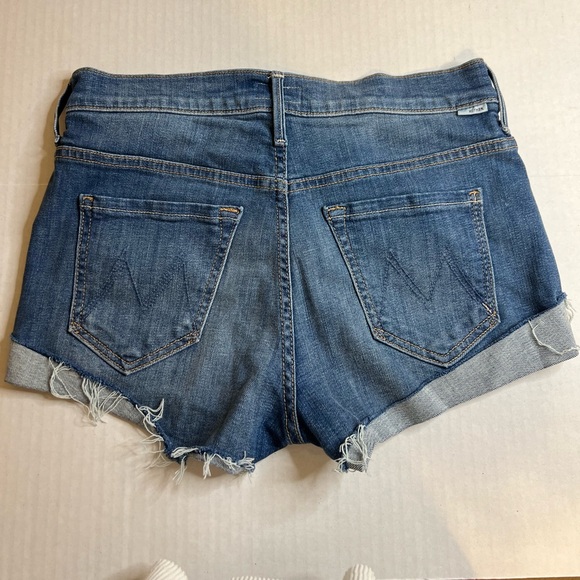 MOTHER Blue Jean Shorts - Picture 5 of 8